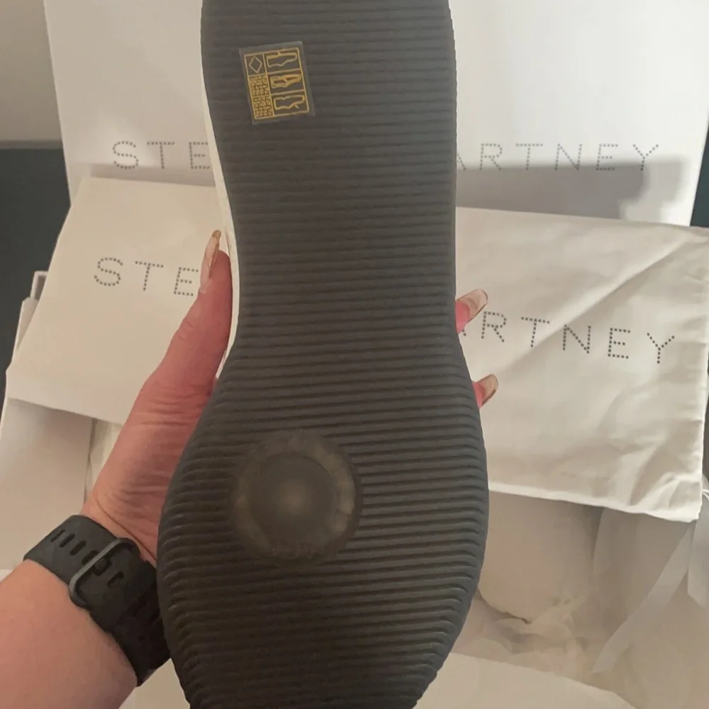 Stella McCartney white sock like sneaker brand new - Picture 6 of 10